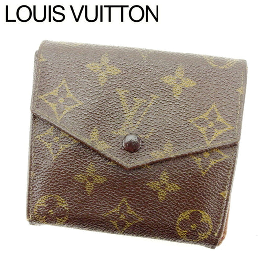 LOUIS VUITTON Bifold Wallet M61660 Brown Portonebi (old type)