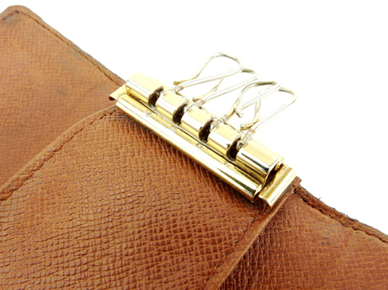 LOUIS VUITTON Key case Key holder M62631 Brown Multicles4