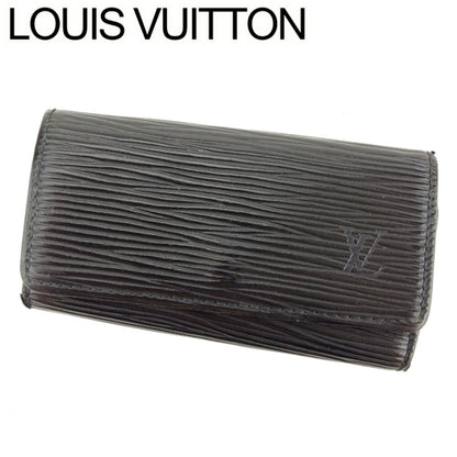 LOUIS VUITTON Key case Key holder M63822 black Multicles4