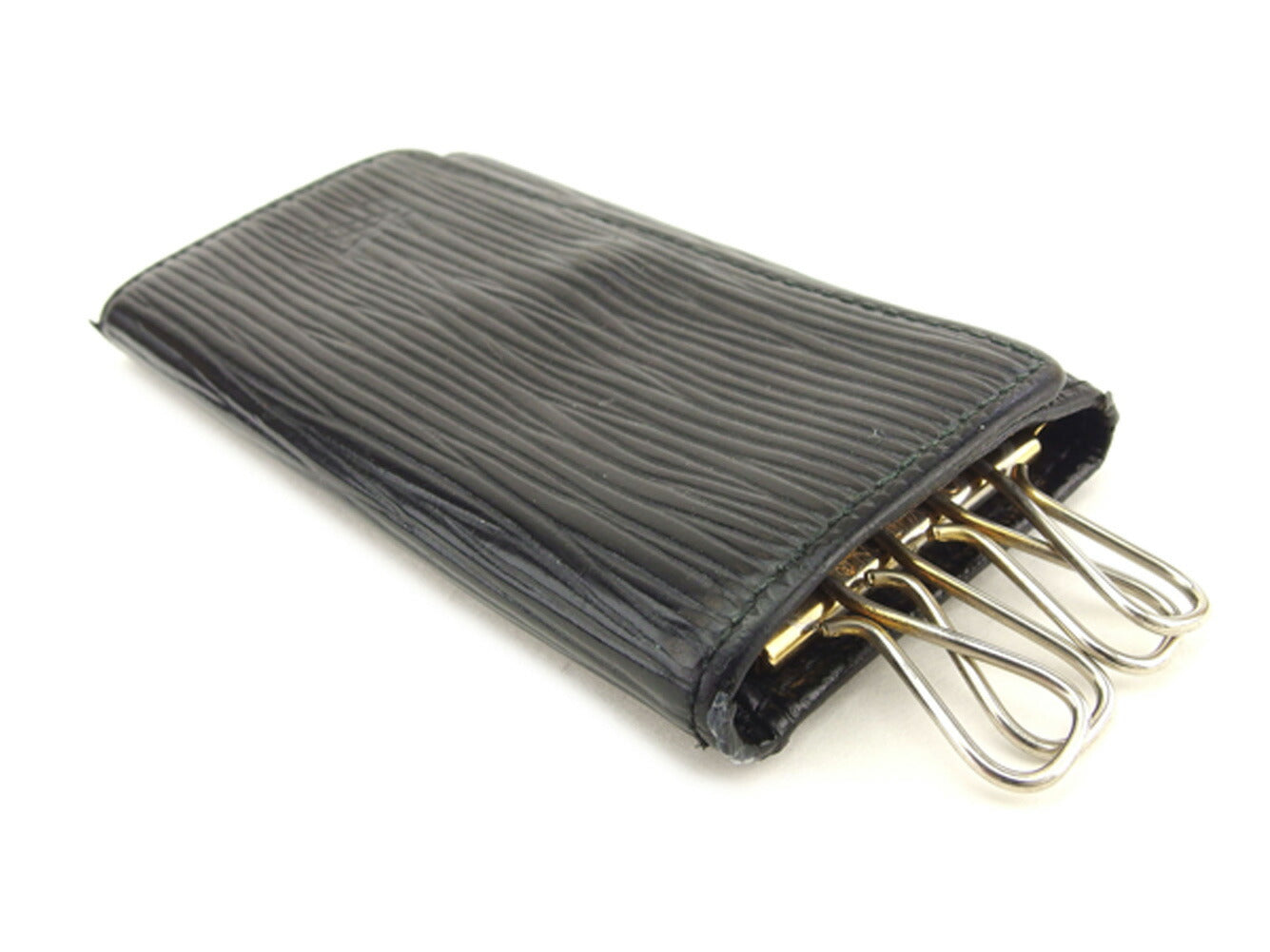 LOUIS VUITTON Key case Key holder M63822 black Multicles4