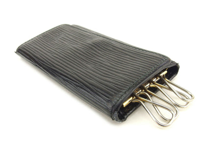 LOUIS VUITTON Key case Key holder M63822 black Multicles4