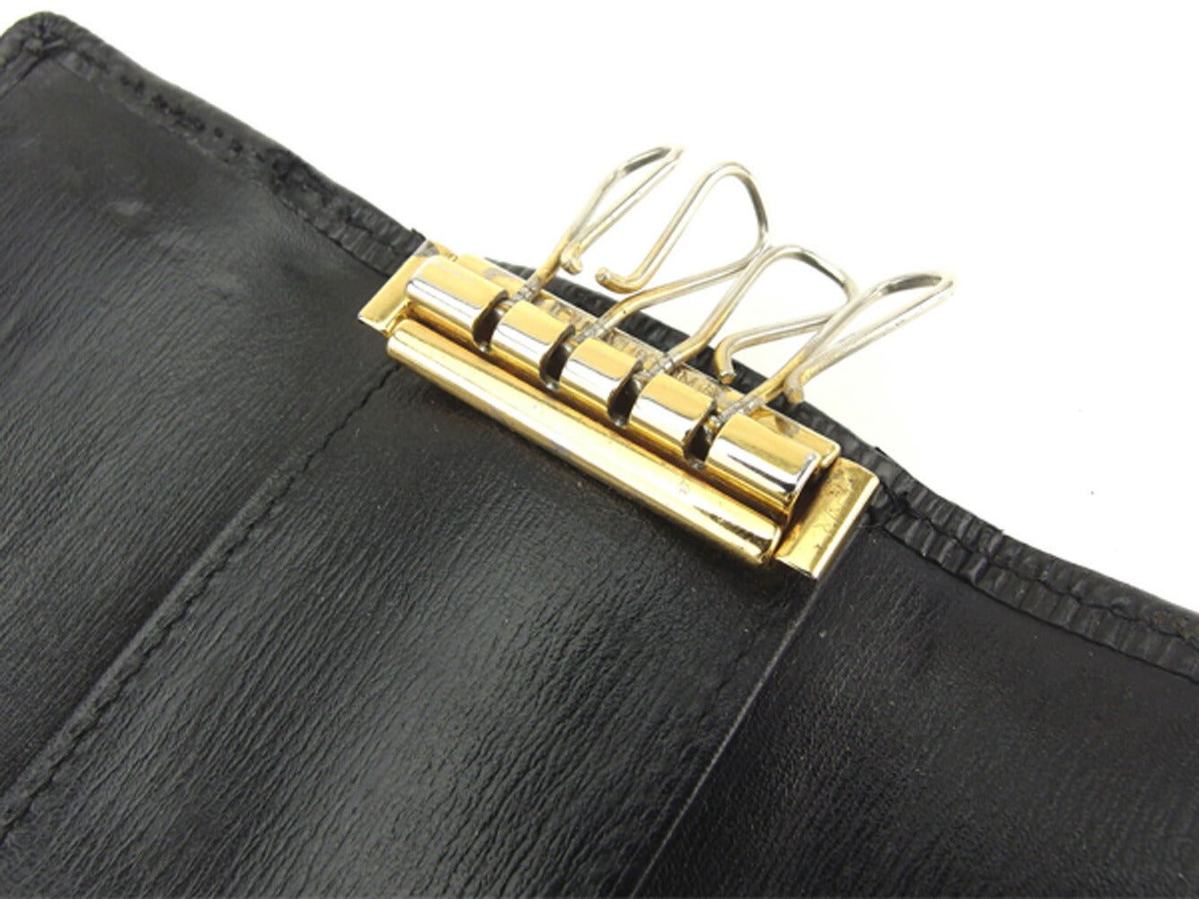 LOUIS VUITTON Key case Key holder M63822 black Multicles4
