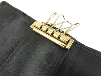 LOUIS VUITTON Key case Key holder M63822 black Multicles4