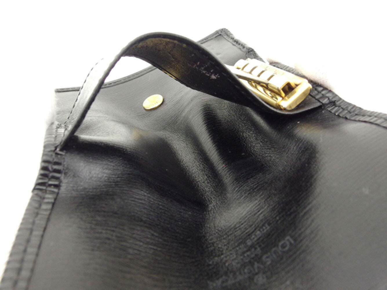 LOUIS VUITTON Key case Key holder M63822 black Multicles4