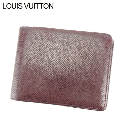 LOUIS VUITTON Bill Compartment M30488 Bordeaux Porto Vie 6 Cartes Credit
