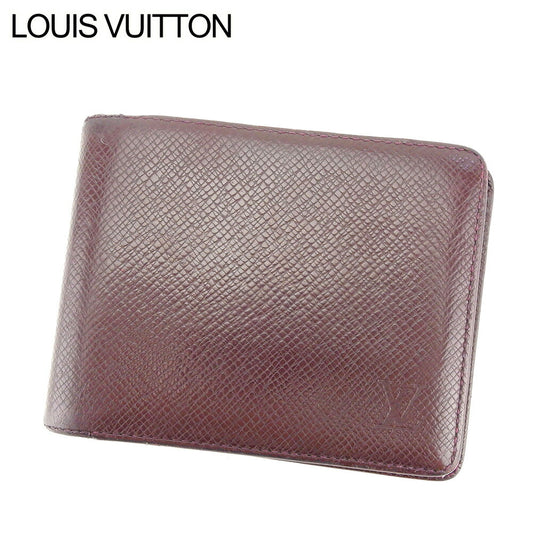 LOUIS VUITTON Bill Compartment M30488 Bordeaux Porto Vie 6 Cartes Credit