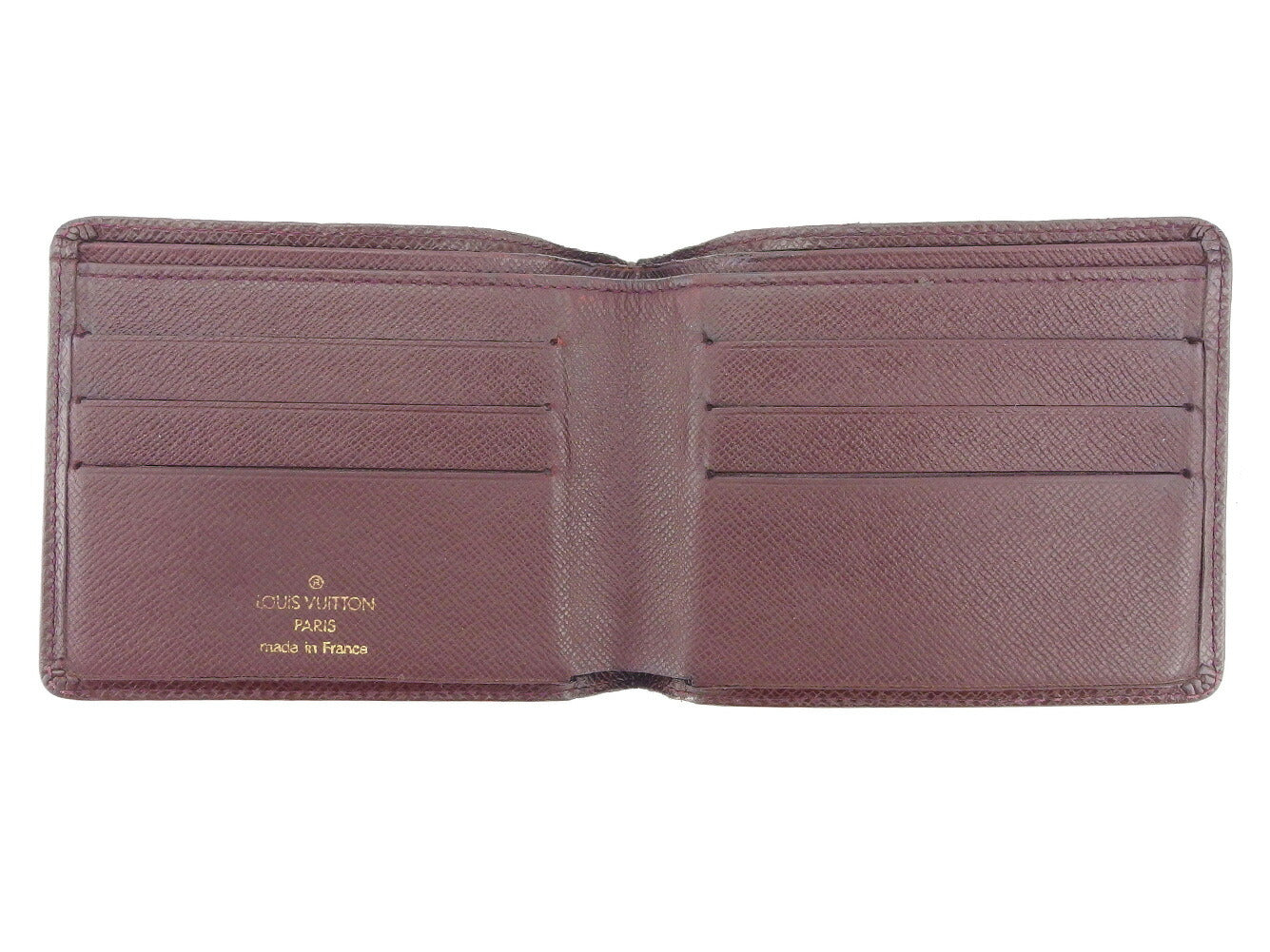 LOUIS VUITTON Bill Compartment M30488 Bordeaux Porto Vie 6 Cartes Credit