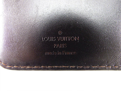 LOUIS VUITTON Bill Compartment M92999 Brown Porte Valeurs Cartes Credit
