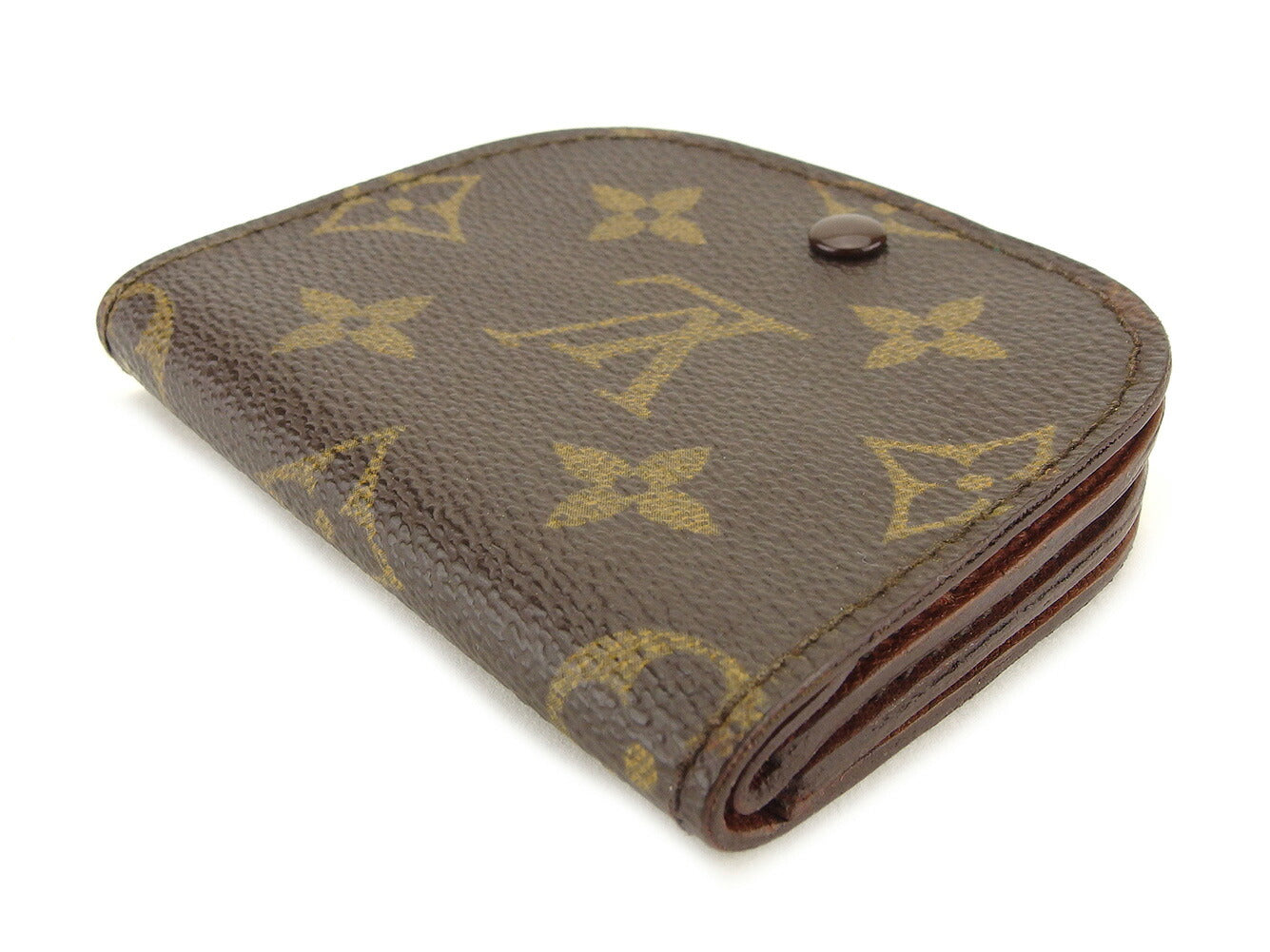 LOUIS VUITTON Coin case M61970 Brown Porto Moneguse