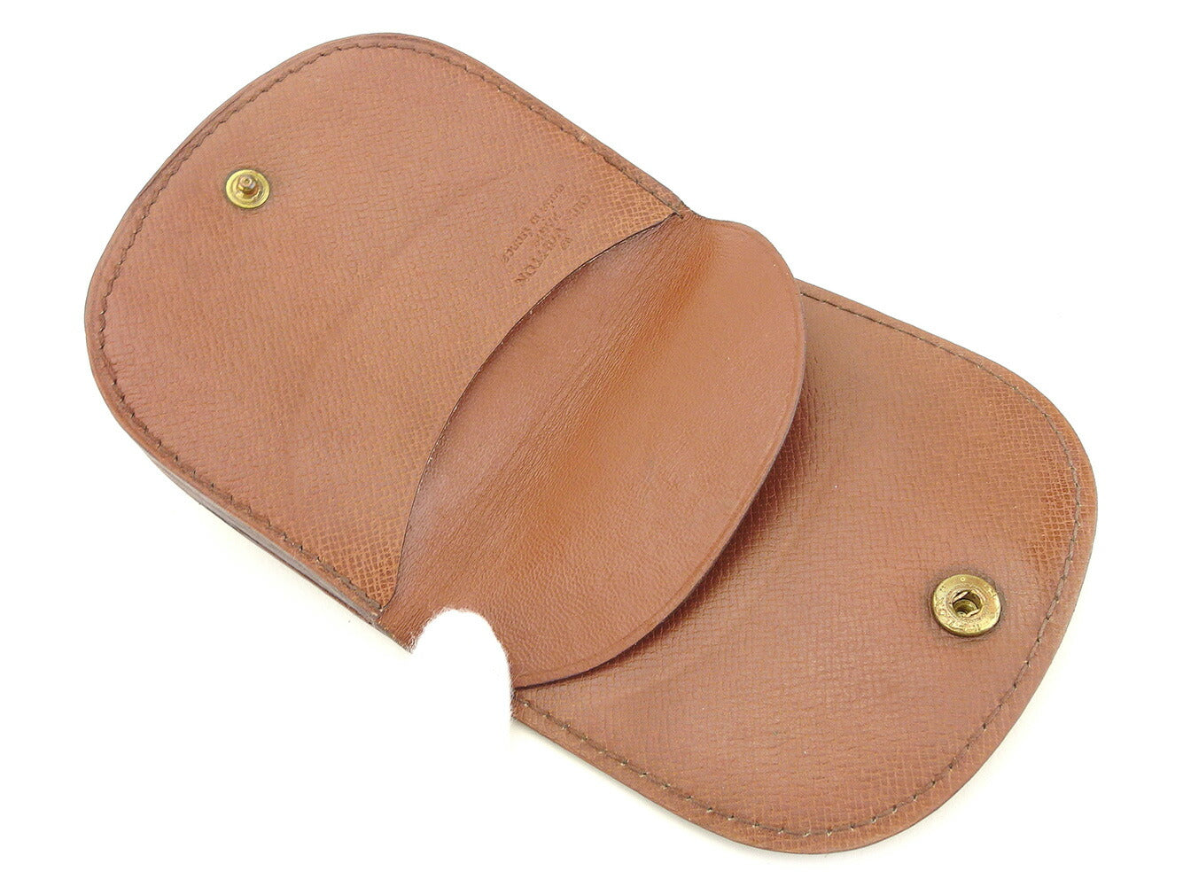 LOUIS VUITTON Coin case M61970 Brown Porto Moneguse