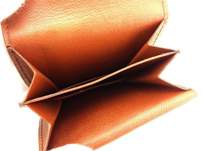 LOUIS VUITTON Coin case M61970 Brown Porto Moneguse
