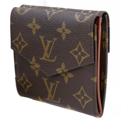 LOUIS VUITTON Bifold Wallet M61660 Monogram canvas Brown Portonebier