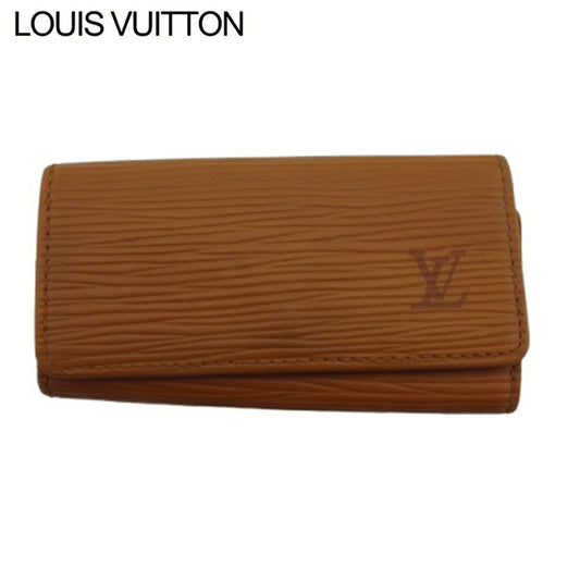 LOUIS VUITTON Key case Key holder Camel