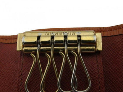 LOUIS VUITTON Key case Key holder Camel