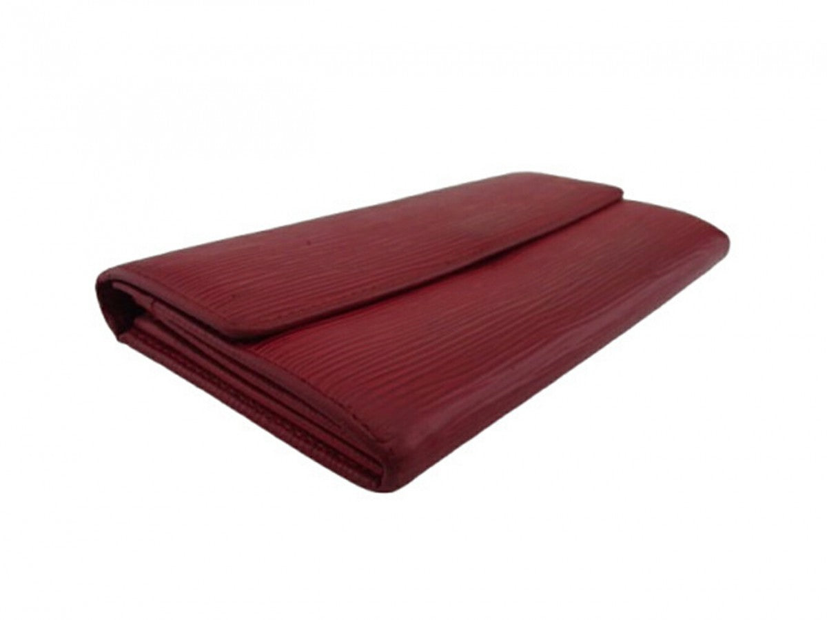 LOUIS VUITTON Long Wallet Purse M60316 Red