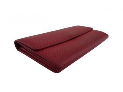 LOUIS VUITTON Long Wallet Purse M60316 Red
