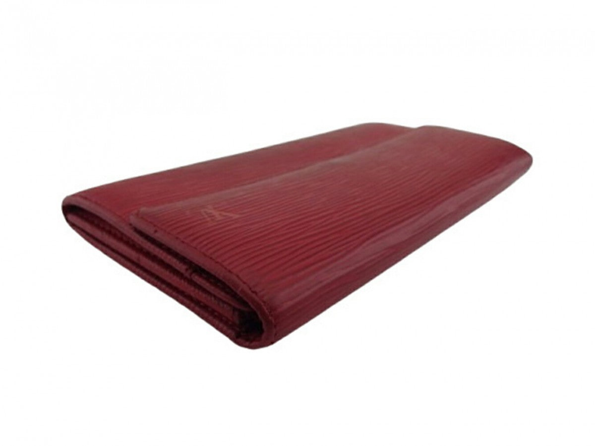 LOUIS VUITTON Long Wallet Purse M60316 Red