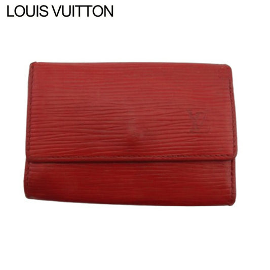 LOUIS VUITTON Key case Key holder Ｍ63817 Red Multicles6
