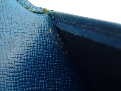 LOUIS VUITTON Long Wallet Purse M63385 Toledo Blue Porte Tresor International