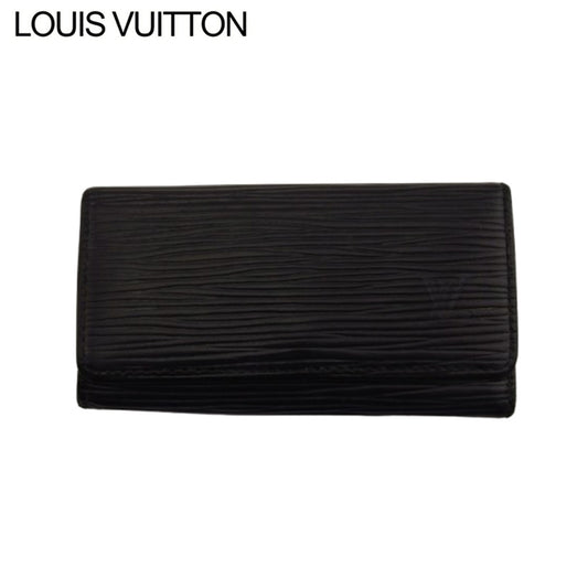 LOUIS VUITTON Key case Key holder M63827 black Multicles4