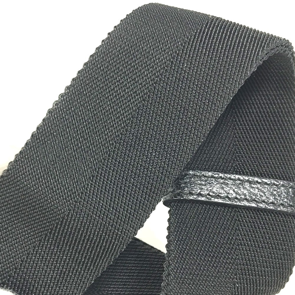 GUCCI Waist bag 146304 GG canvas / leather black GG Belt bag