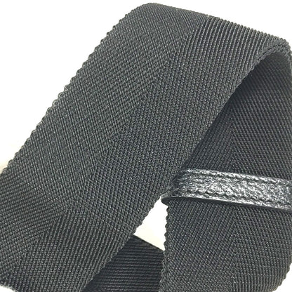 GUCCI Waist bag 146304 GG canvas / leather black GG Belt bag