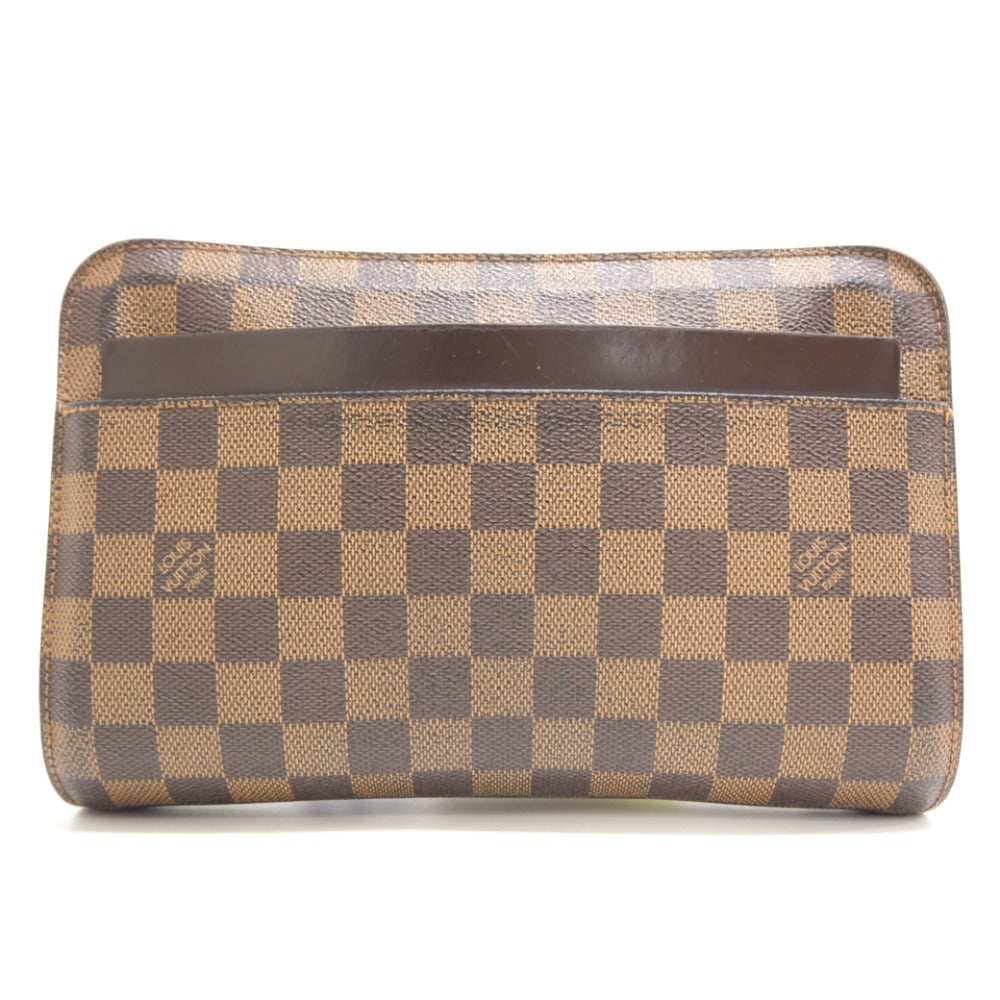 LOUIS VUITTON business bag N51993 leather Brown Damier Saint Louis