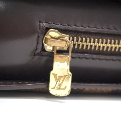 LOUIS VUITTON business bag N51993 leather Brown Damier Saint Louis