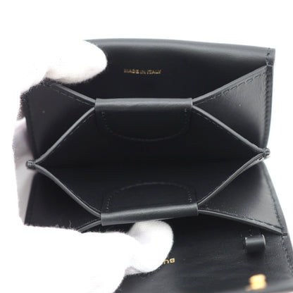 BURBERRY Coin case leather black Monogram Monogram