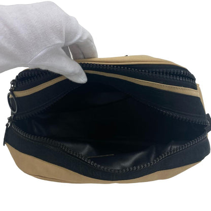 CHANEL Pouch Nylon beige COCO Mark Chanel Sport
