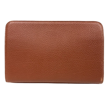 BURBERRY business bag leather Brown Carriage