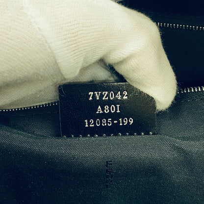 FENDI Backpack 7VZ042 Nylon, Leather Navy monster