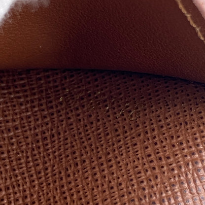 LOUIS VUITTON Tri-fold wallet M62472 leather Brown Monogram Victorine