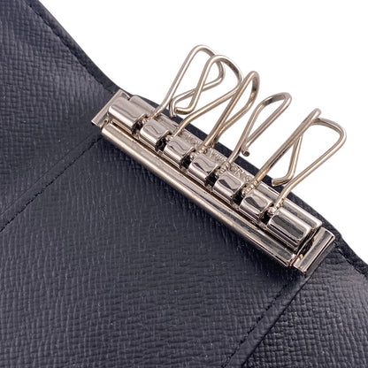 LOUIS VUITTON Key case Key holder  N62662 Damier Graphite , Leather gray Damier Grafitte Multicles6
