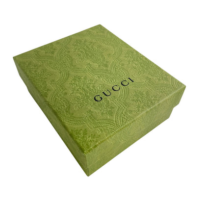 GUCCI Bifold Wallet leather beige GG Marmont