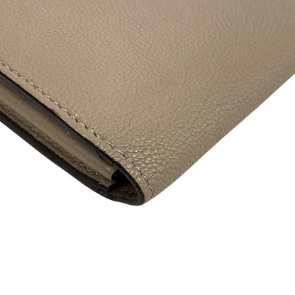 LOUIS VUITTON Long Wallet Purse leather beige M60147 Comet Parnassus