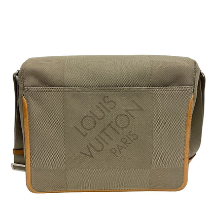 LOUIS VUITTON Messenger bag M93030 Nylon khaki Damier Jean Messier