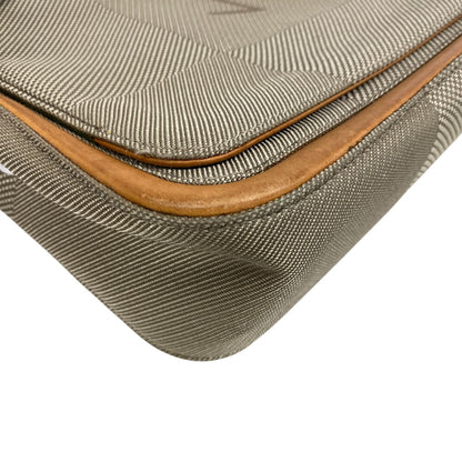 LOUIS VUITTON Messenger bag M93030 Nylon khaki Damier Jean Messier