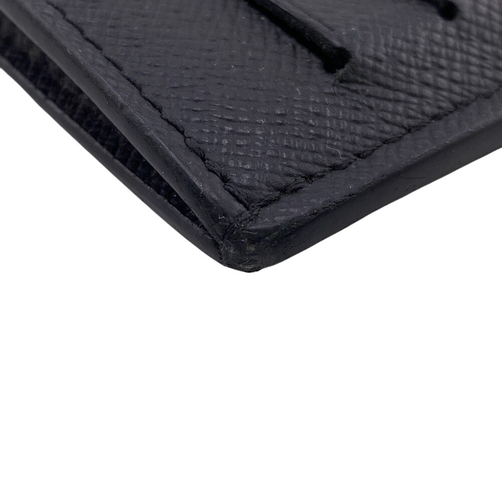 LOUIS VUITTON Coin case N64038 leather black Damier Grafitte Coin card holder