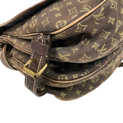 LOUIS VUITTON Shoulder Bag M95227 canvas Brown Monogram mini Lansaumur 30