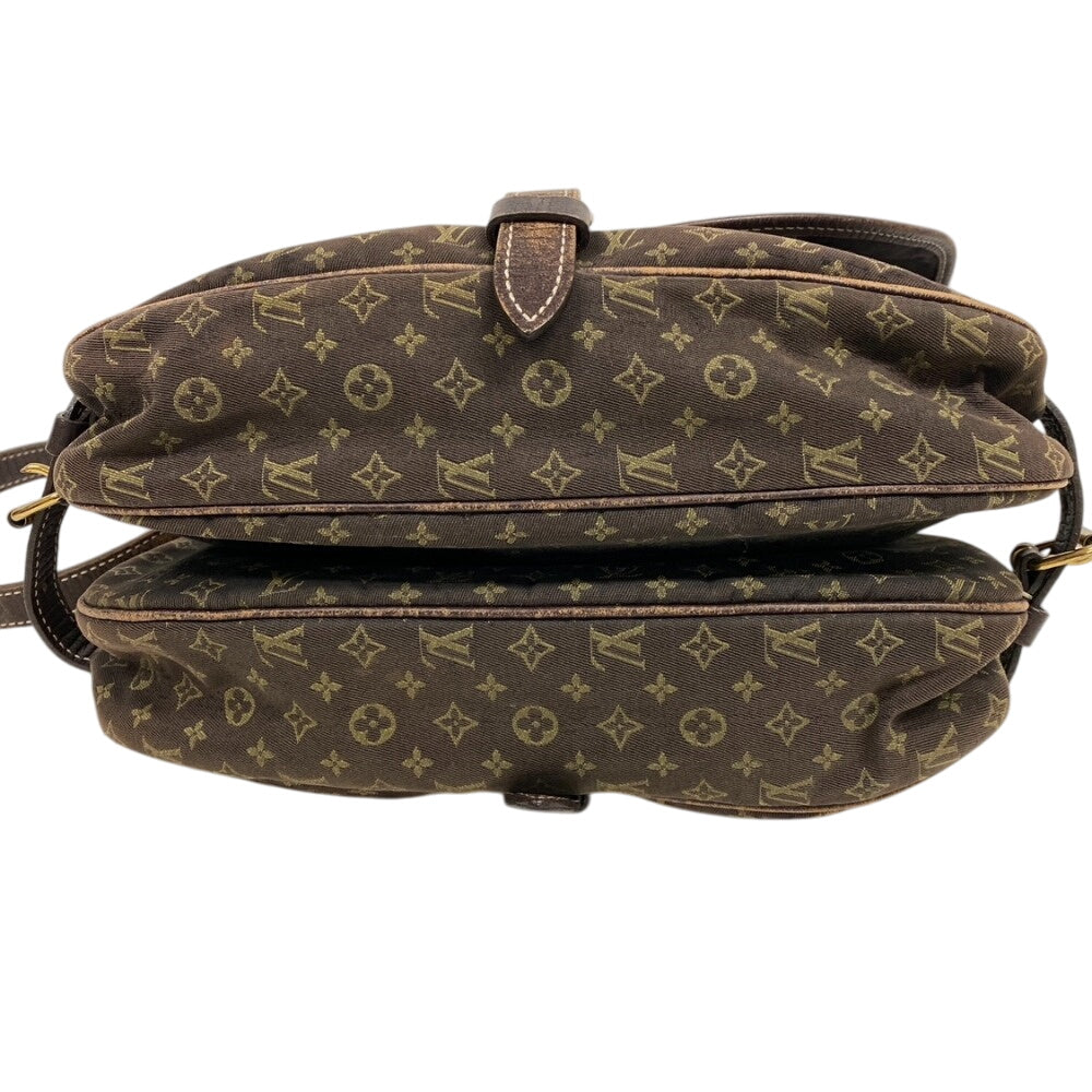 LOUIS VUITTON Shoulder Bag M95227 canvas Brown Monogram mini Lansaumur 30