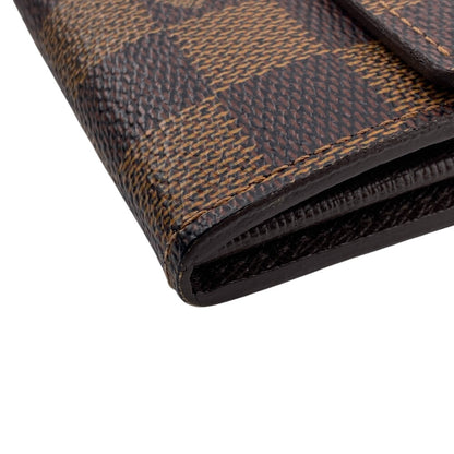 LOUIS VUITTON Long Wallet Purse N61734 Damier Brown Damier Sara