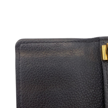 LOUIS VUITTON Key case Key holder  M64421 leather black Monogram Unplant Multicles6