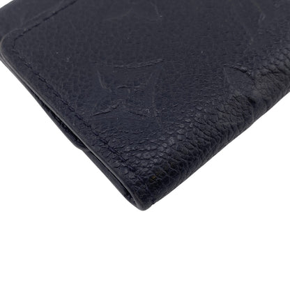 LOUIS VUITTON Key case Key holder  M64421 leather black Monogram Unplant Multicles6