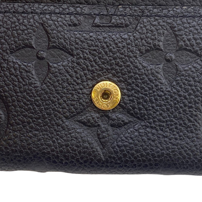 LOUIS VUITTON Key case Key holder  M64421 leather black Monogram Unplant Multicles6