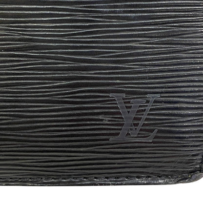 LOUIS VUITTON business bag M52112 Epi Leather black Epi Enghien