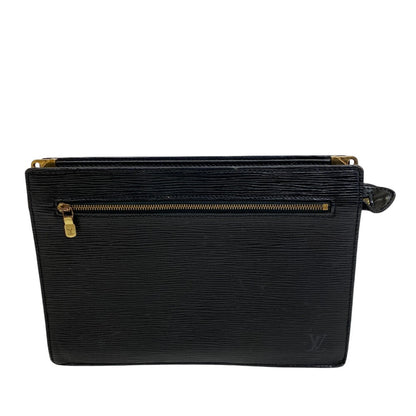 LOUIS VUITTON business bag M52112 Epi Leather black Epi Enghien