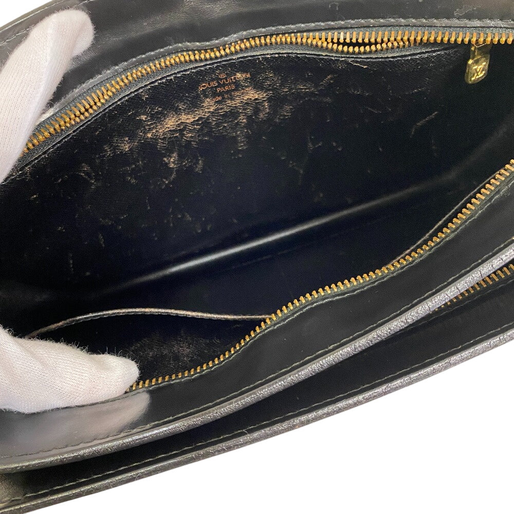 LOUIS VUITTON business bag M52112 Epi Leather black Epi Enghien