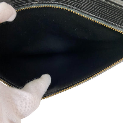 LOUIS VUITTON business bag M52112 Epi Leather black Epi Enghien