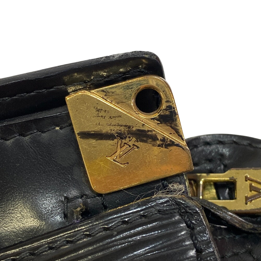 LOUIS VUITTON business bag M52112 Epi Leather black Epi Enghien
